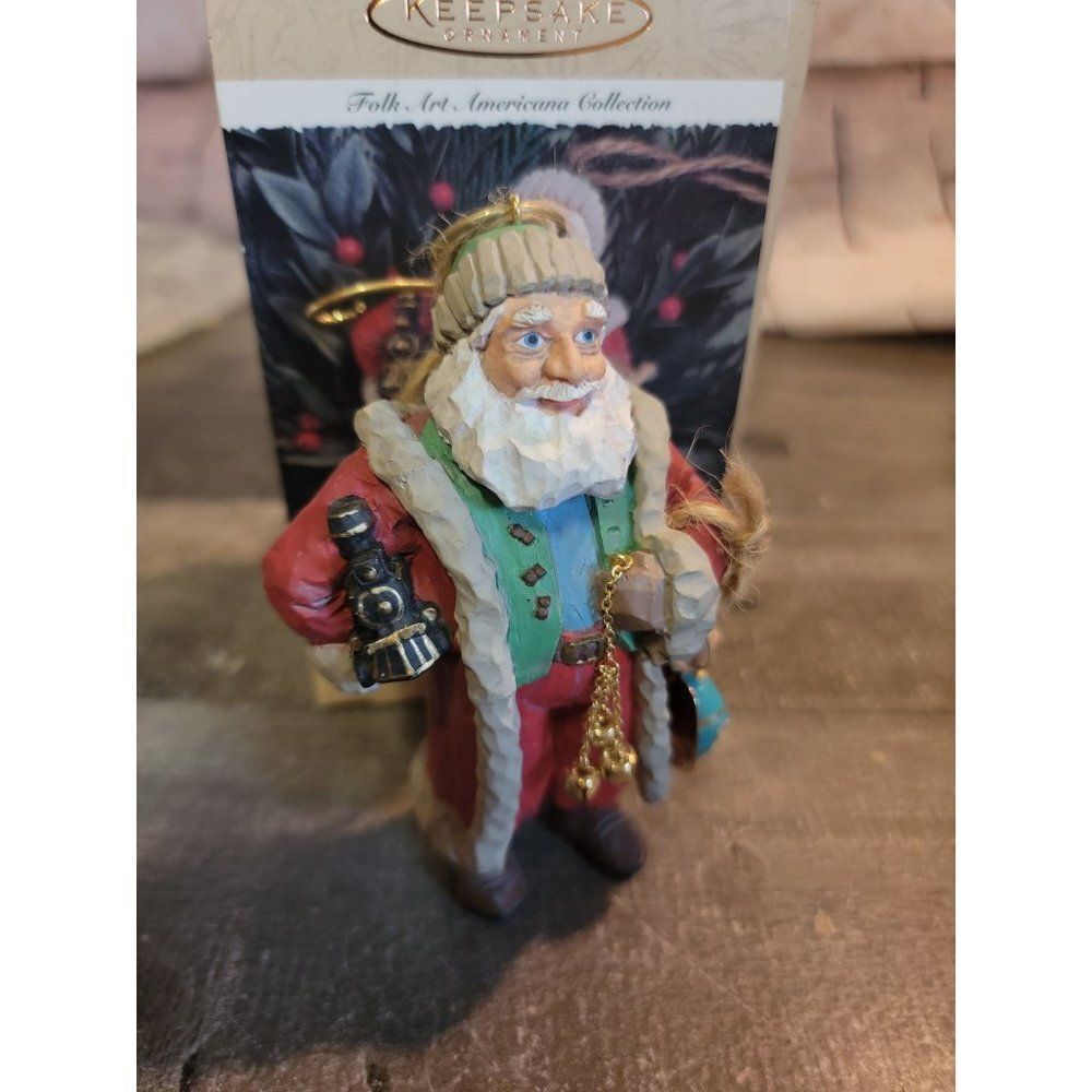 Hallmark 1998 Santa's gifts ornament Xmas decor